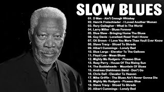 Slow Relaxing Blues Guitar | Thes Best Slow Blues Songs Ever | Chicago Blues Ballads