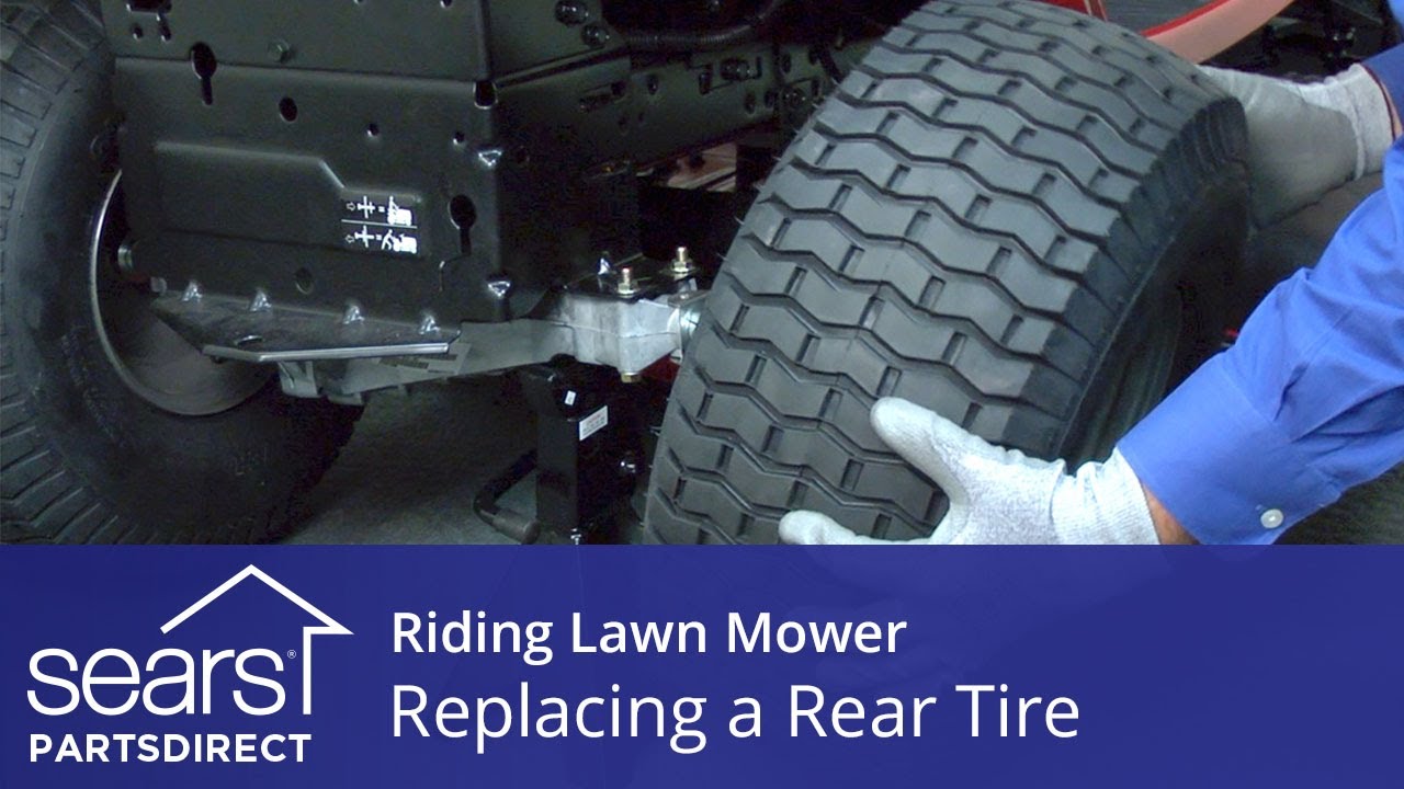 How To Fix A Flat Tire On A Riding Lawn Mower Upotcleaning