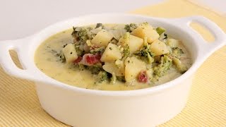 Cheesy Potato & Broccoli Soup - Laura Vitale - Laura in the Kitchen Episode 1010