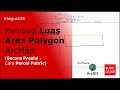 ArcGIS | Membagi Luas Area Polygon di ArcMap ( Parcel Fabric )