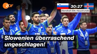 Slowenien - Island 30:27 - Highlights | Handball-EM 2020 - ZDF
