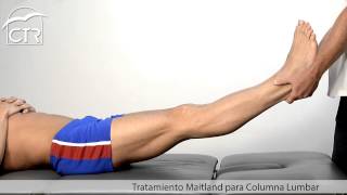 Columna Lumbar - Tratamiento Maitland - CTR SALUD