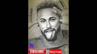 Neymar jr Art photo #art #artist #neymar #viral #trending #ytshorts #easyeditroom #football