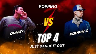 DANDY 🇰🇷 VS POPPIN C 🇨🇭 / POPPING TOP 4 / JDIO 2024