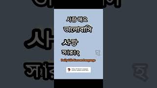 ৩০ সেকেন্ডে শিখুন কোরিয়ান ভাষায় আই লাভ ইউ লেখা। #koreanlanguage #learnkorean #koreanlanguageclass