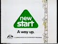 TVC - Newstart - Commonwealth Government Australia [2 parts] (1991)