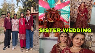 SHADI MEI JANA PDA BHARI 😱 !! SISTER WEDDING ☺️ !! ENJOY MARRIAGE 🎉✨