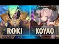 GBVSR:🔥Roki (Beelzebub) Vs Koyao (Narmaya B.Butterfly)🔥| High Level Gameplay.