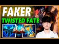 ⚡FAKER TWISTED FATE MID GAMEPLAY⚡SEASON 12 LEAGUE OF LEGENDS