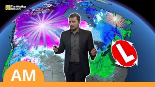 Canada's National Forecast for New Year's Eve 2024 | #WeatherAM