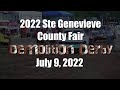 2022 Ste. Genevieve County Fair Demolition Derby