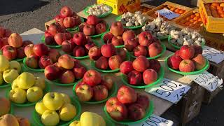 4K 2020年11月15日八戸館鼻岸壁朝市Morning market in Hachinohe