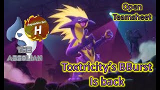 Can Toxtricity BBurst in VGC Regulation H Open teamsheet #vgc #pokemon