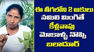 Heal Knee Joint Pains At Home Naturally | Knee Joint Pain Problems | Suman Tv Health
