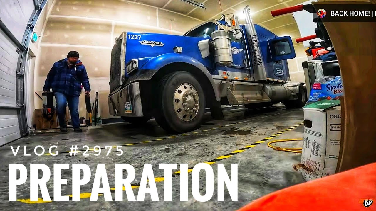 Preparation My Trucking Life Vlog 2975 Youtube