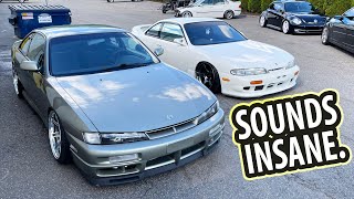 Honda K series Swapped 240SX FIRST TEST DRIVE!!