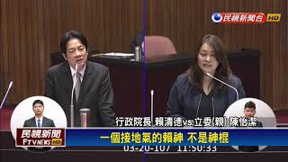 「乾淨的煤」說法惹議 橘委轟賴神變神棍－民視新聞