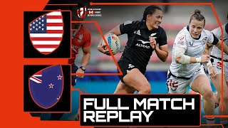 Women's Cup Final 🏆 | USA v New Zealand | HSBC France Sevens Rugby