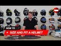 How to Size and Fit a Motorcycle Helmet