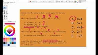 Void Methods with Parameters (example problem) - AP Computer Science A