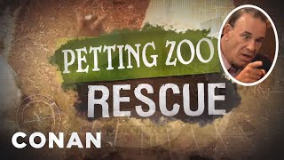 Introducing "Petting Zoo Rescue" | CONAN on TBS