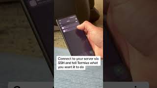 🤖 Your android phone can write terminal commands for you! #techtips #ai #termius #ssh #devops