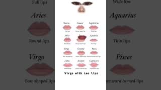 virgo with leo lips Video by enzyekaputrit #Shorts