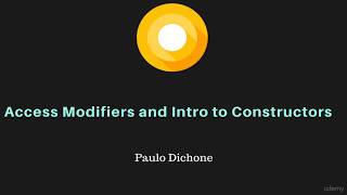 Java Access Modifiers and Intro to Constructors || Programming Tutorials
