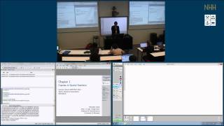 GEOSTAT 2014 Bergen Day 4: Spatio-temporal geostatistics (part 2)