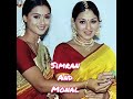 actress simran with her sister monal