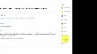 Saving Permalinks in EBSCO