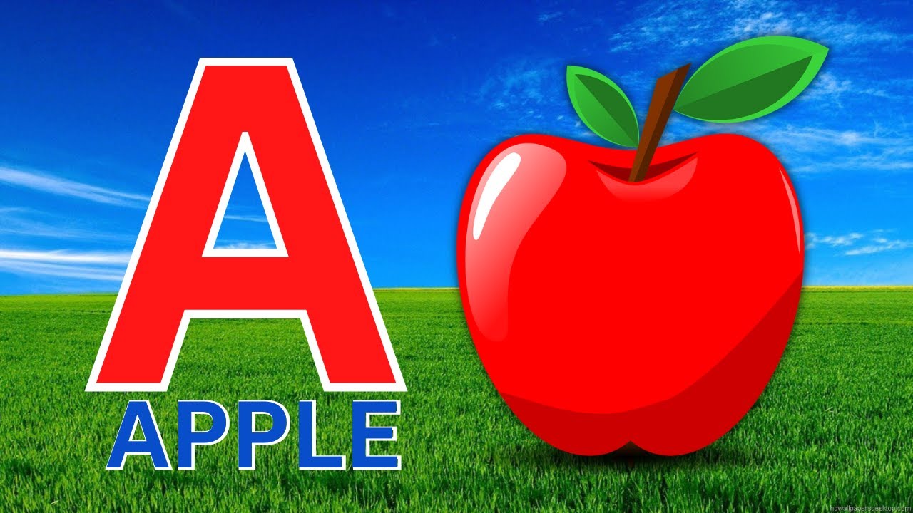 ABC Alphabet Learning A For Apple B For Ball| Preschool Learning Videos ...