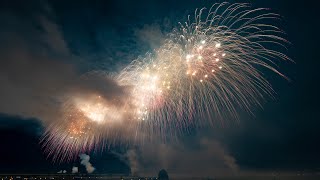 [4K HDR] 長岡まつり　米百俵花火・尺玉100連発　空を見上げてごらん