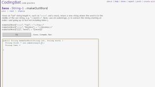 CodingBat.com Java Puzzles 9