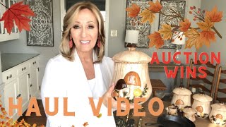 Amazing auction!  Bringing You with me & Then ... a FUN haul of all of the goodies I won!