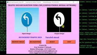 Python Code for Traffic Sign Recognition Using CNN Convolutional Neural Network Python Source Code