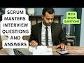 Scrum Master Interview Questions And Answers | Scrum Master Certification | Must know questions