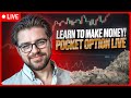 🔴 POCKET OPTION LIVE 🔴 LEARN TO MAKE MONEY FROM ZERO! | Binary Options | Pocket Option