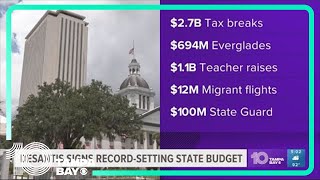 DeSantis gives final approval to record-setting Florida state budget