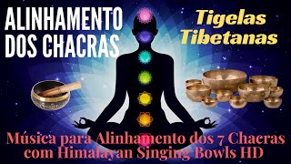 Poderoso Alinhamento dos 7 Chacras com Som de Tigelas Tibetanas (Himalayan Singing Bowls) - 11min HD