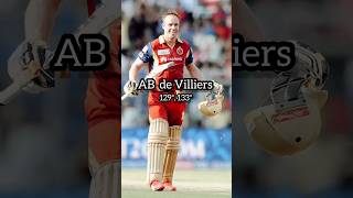 RCB Top centuries ❤️💯 #shortsfeed #ipl #rcb #cricket #shorts #viratkholi #abdevilliers