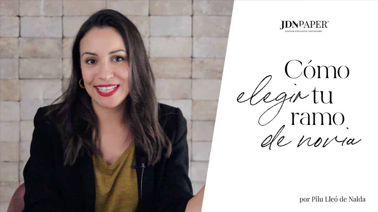 Cómo Elegir Tu Ramo De Novia Por Pilu Lleó De Nalda Youtube