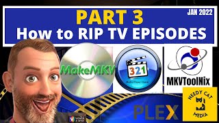 How to RIP DVD and Blu-ray TV Episodes with MakeMKV and MKVToolsNix Part 3 | Needy Cat Media
