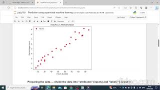 Prediction using supervised machine learning