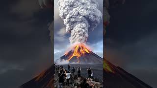 Volcanic Eruption Caught on Camera: Witness the Unstoppable Force! #Volcano #Nature #Viral #Eruption