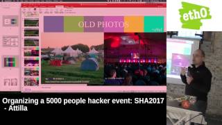 Eth0:Winter 2017 Organizing A 5000 People Hacker Event: SHA2017 door Attilla