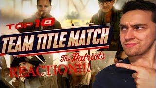 Team Top Ten VS Team Patriots REACTION - MOVIE TRIVIA SCHMOEDOWN