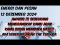 12.12.24 🥰 Awass!!! jika kamu terperangkap dengan seseorang ternyata ada energi negatif