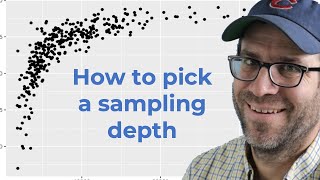 How to find the best sampling depth for rarefaction (CC202)