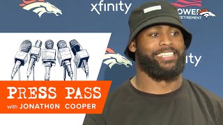 Jonathon Cooper: 'I'm out here playing football for the NFL, something I've dreamed about'